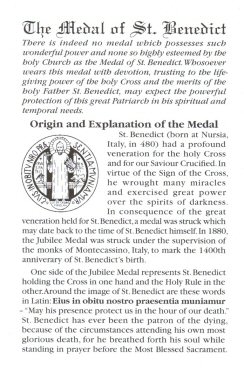 St. Benedict Medal Leaflet